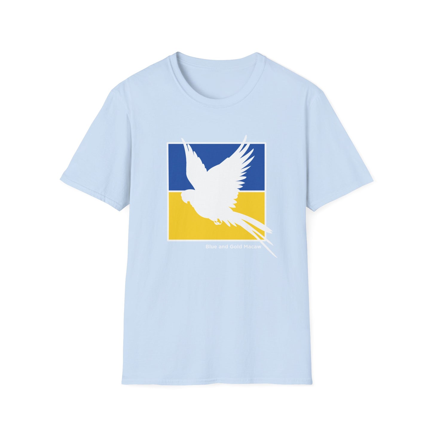 Blue and Gold Macaw (stand with Ukraine edition)