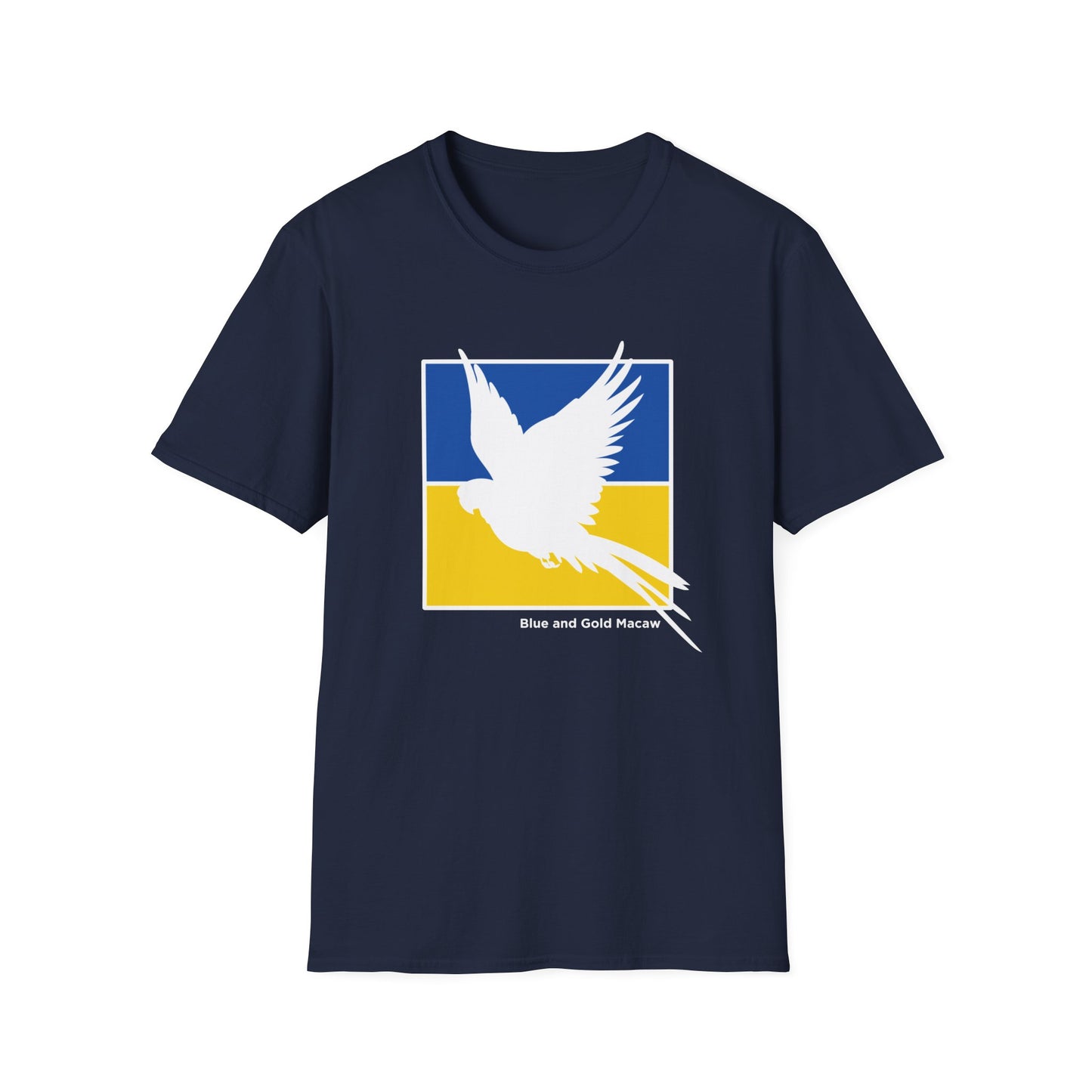 Blue and Gold Macaw (stand with Ukraine edition)